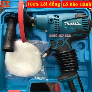 Máy đánh bóng ô tô makitan gv6010 - máy đánh bóng ô tô, xe máy mini - bản nâng cấp tối ưu 2020
