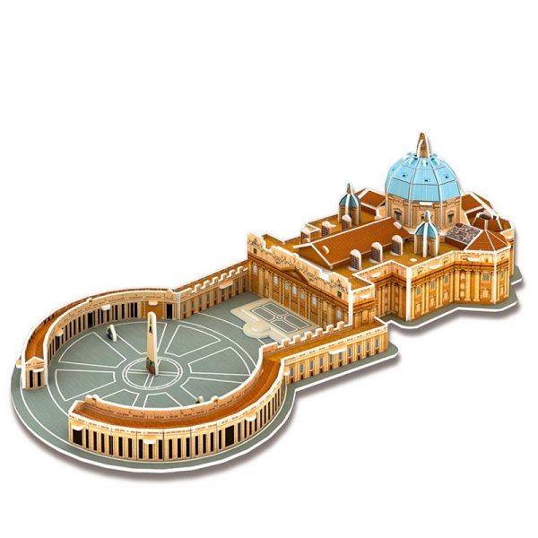 Mô Hình Giấy 3D Magic Puzzle: Vương Cung Thánh Đường Thánh Peter G268-38