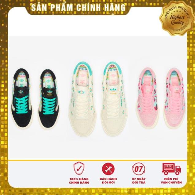 [HÀNG SẴN, AUTH, ĐỦ BILL] Giày thể thao Adidas Continenal Vulc kết hợp với Arizona + Mask sịn sò của Korea - bh12