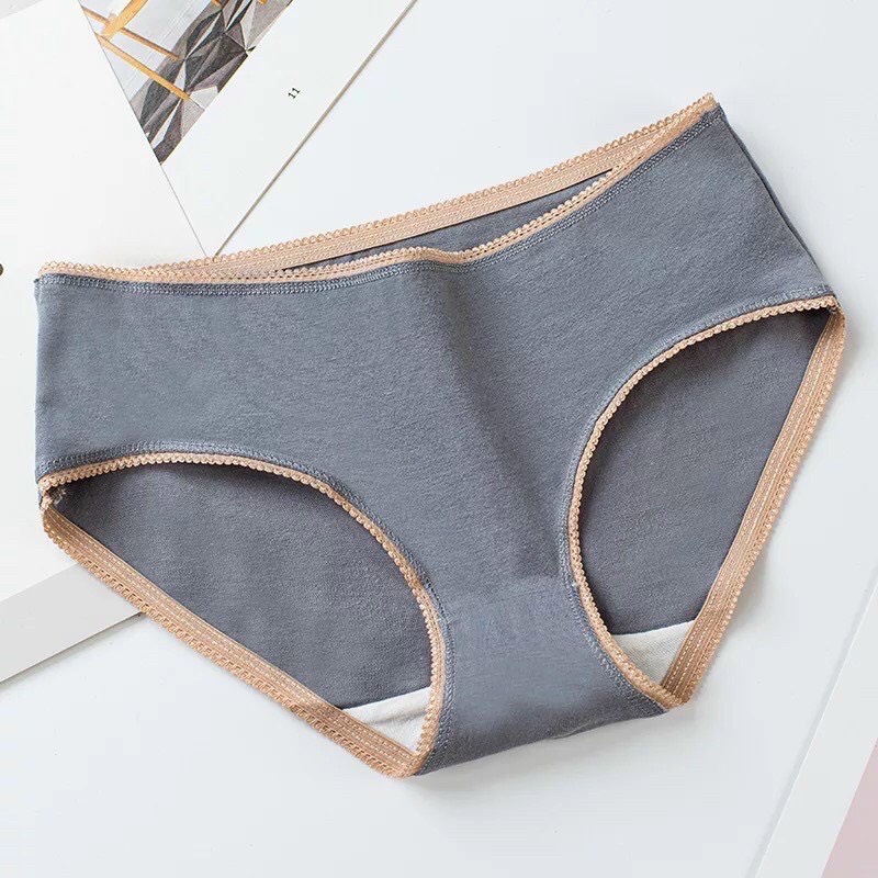 Quần Lót Nữ Quần Lót Cotton Sợi Bông Đa Sắc Cao Cấp Kháng Khuẩn