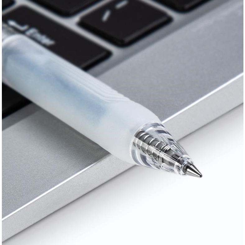 Bút Bi Mực Gel Deli A575 Mực Đen Ngòi 0.5 Dùng Cho Sinh Viên, Văn Phòng