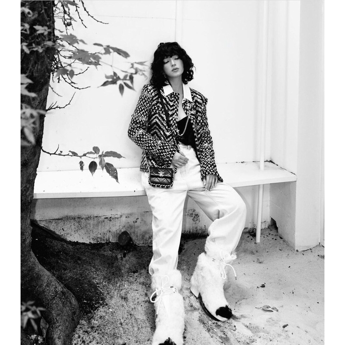 Túi CHA N E L mini viền xích fullbox