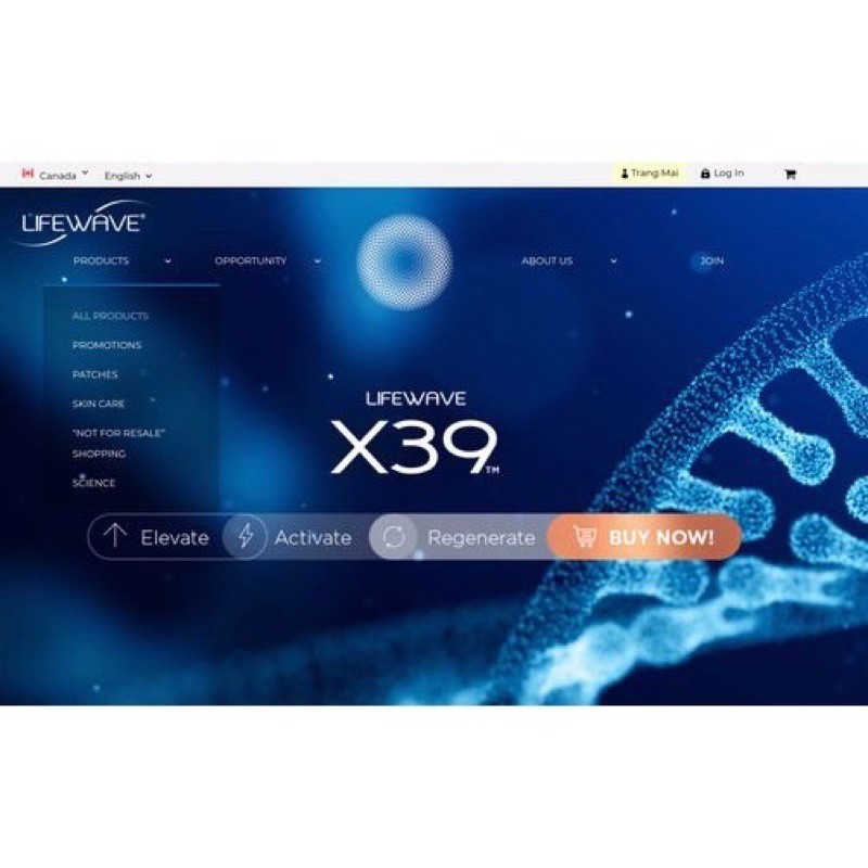Miếng dán Lifewave X39 kích hoạt tế bào gốc ( 30 miếng )