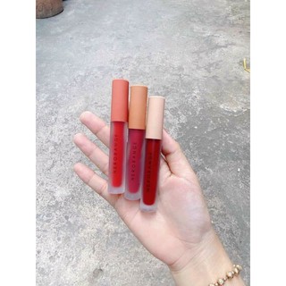 ✨✨[HÀNG CHÍNH HÃNG] SET SON KEM 3 CÂY HERO ORANGE FLUFFY✨✨