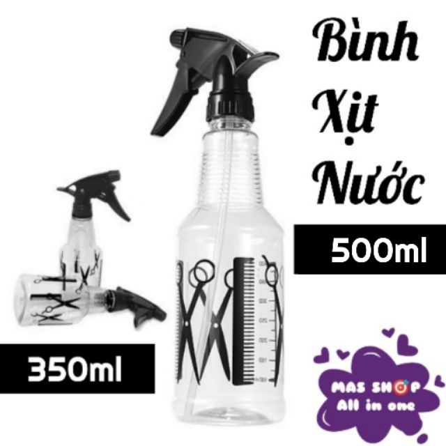 Bình xịt nước (350ml / 500ml) dùng tưới cây, xịt tóc, xịt hoá chất tiện lợi