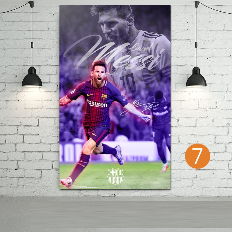 Decal dán tường Lionel Messi