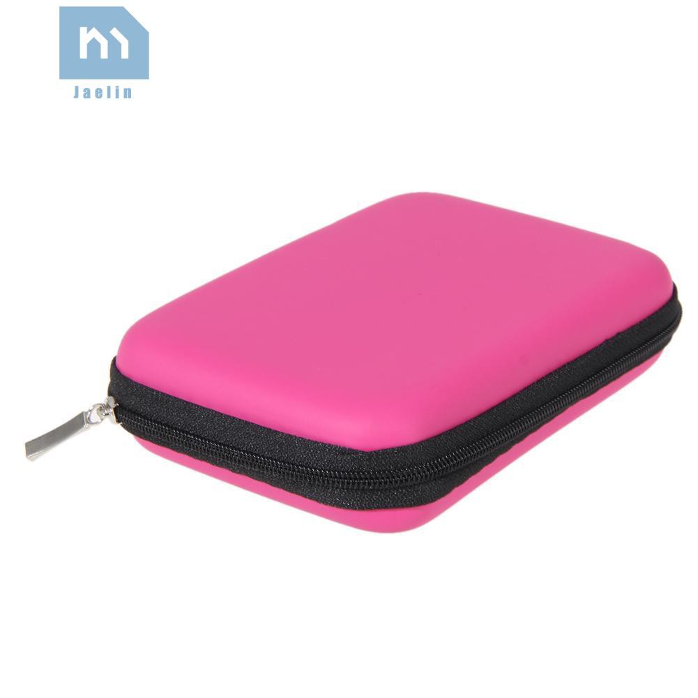 Túi cứng 2.5 inch đựng tai nghe đa chức năng