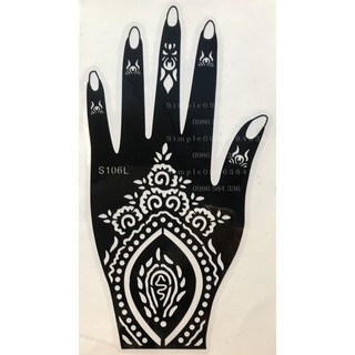 Khuôn xăm bàn tay [Ảnh thật] Mã 106L