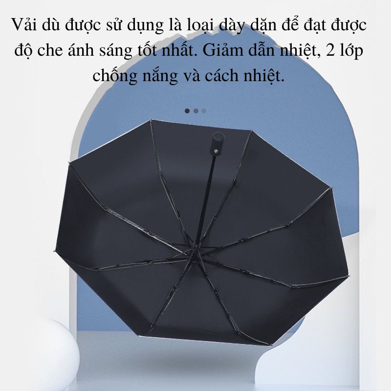 Ô Che Mưa Dù Gấp Gọn 8 Nan Tự Động 2 Chiều Tiện Lợi DÙ CHE MƯA ASAKI