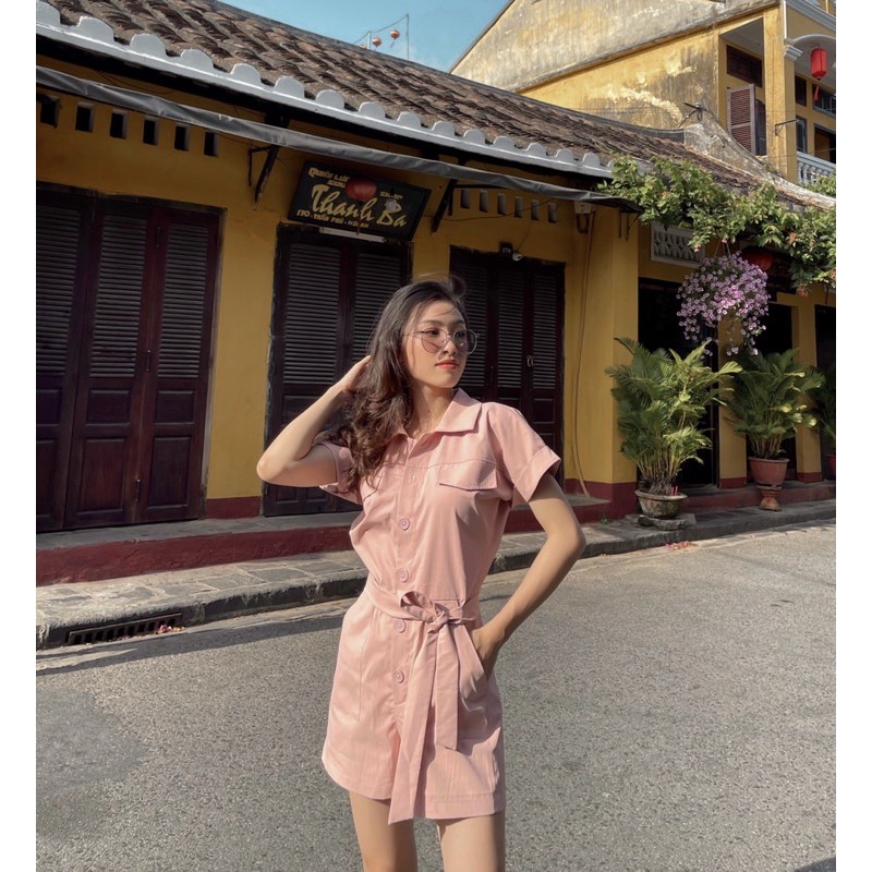 ZIEL Jumpsuit có đai thắt eo | Mave Jumpsuit