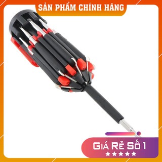 [FREESHIP] Bộ tuốc nơ vít đa năng 8 trong 1 có đèn pin- dụng cụ vặn vít có đèn pin cho ô tô xe máy
