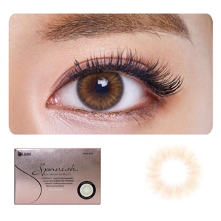 Lens nâu tone tây nhẹ