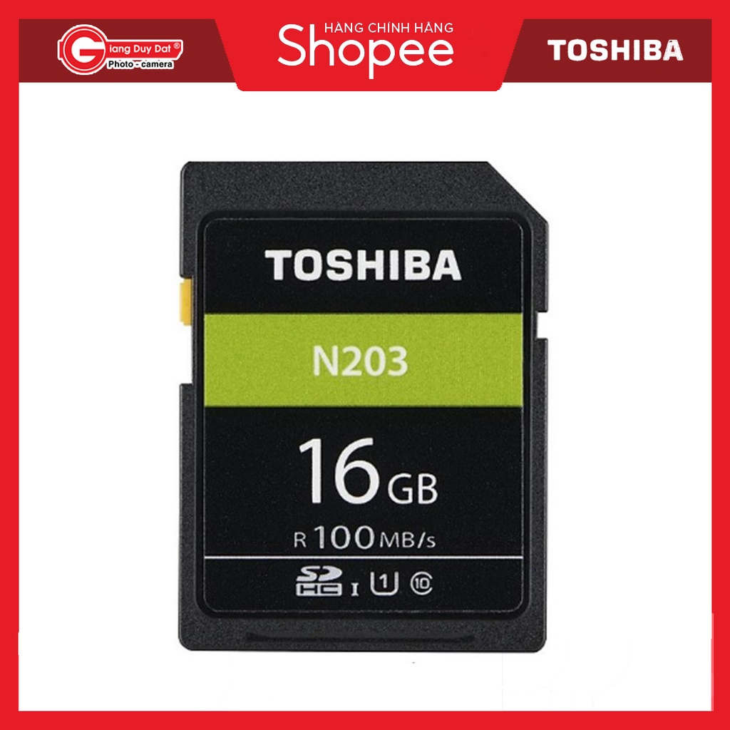 Thẻ Nhớ SDHC Toshiba 16GB / 32GB - 100MB/s