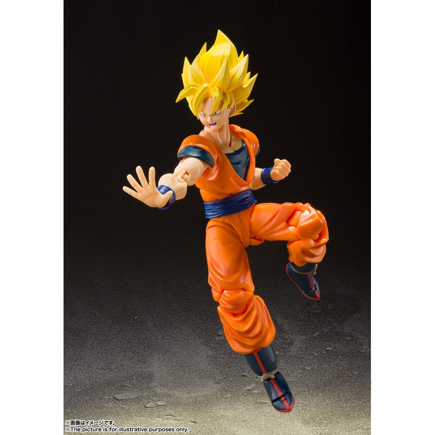 Mô hình chính hãng SHF Dragon Ball: Songoku SSJ