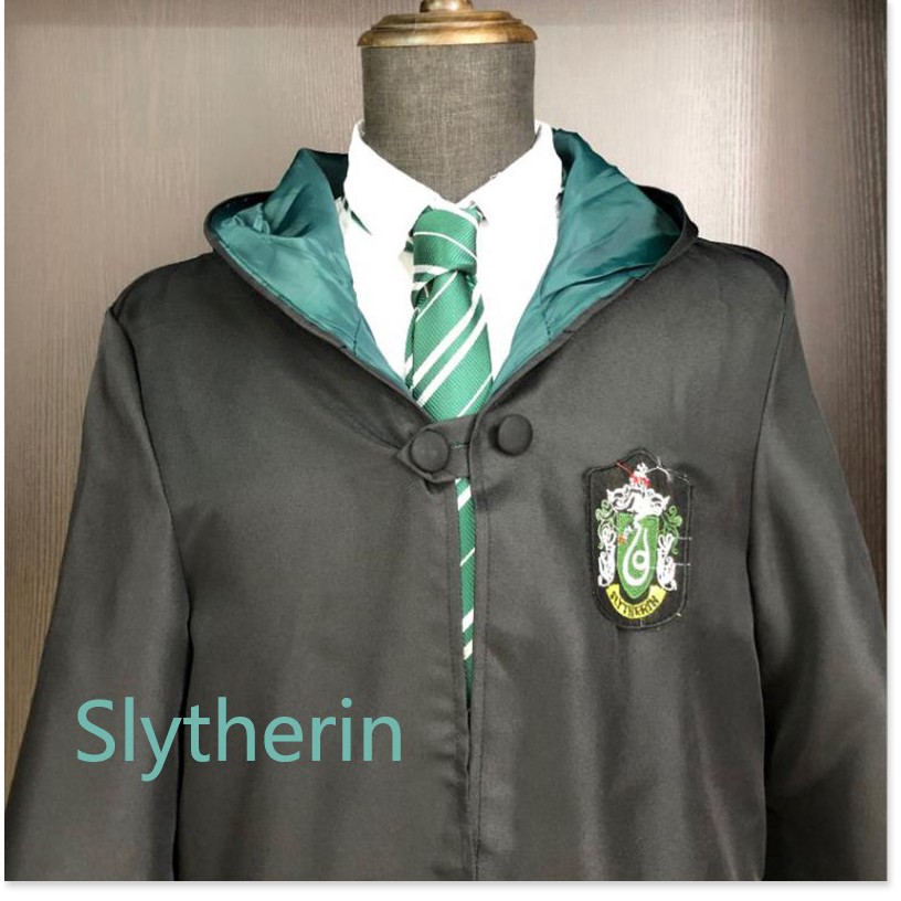 Trang Phục Áo Choàng Ma Thuật Harry Potter Gryffindor Slytherin Hufflepuff Ravenclaw