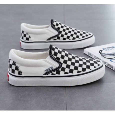 Giày Thể Thao Van Caro, Giày Lười Slip On Nam Nữ Full Box | BigBuy360 - bigbuy360.vn