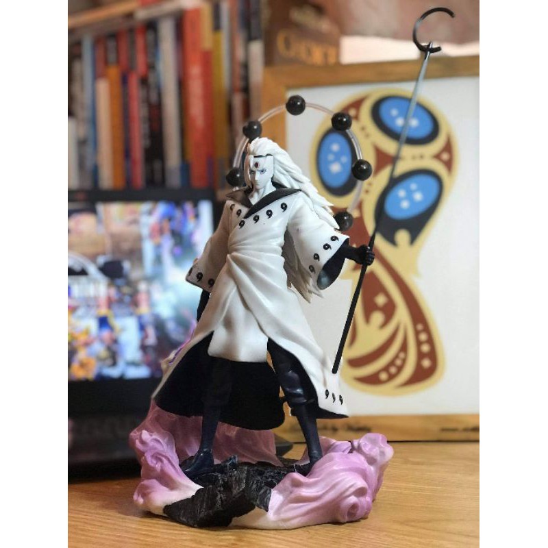 MÔ HÌNH MADARA VÀ OBITO LỤC ĐẠO 27CM ẢNH THẬT SHOP CHỤP