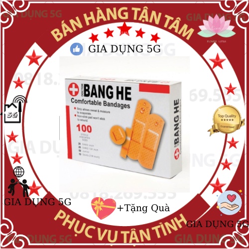 [HÀNG CAO CẤP] Set 100 Băng Dán Cá Nhân URGO Tiện Lợi Gia Đình