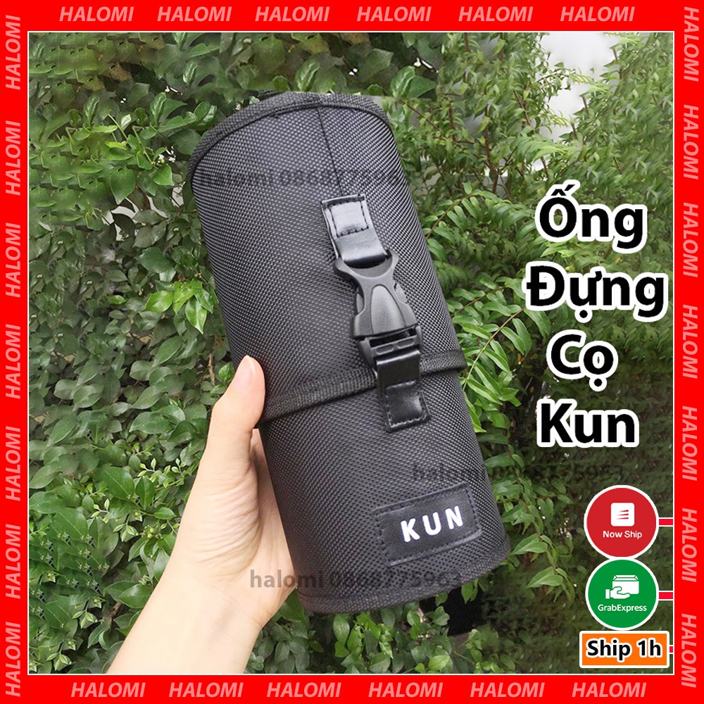 Ống Cọ trang điểm Kun 2 Quai Siêu Bền Chứa Được Cọ 30 Cây