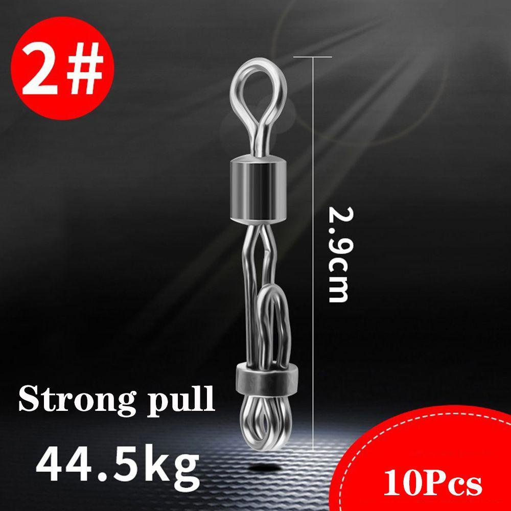 Set 10 Đầu Nối Dây Câu Cá Thao Tác Nhanh Tiện Dụng