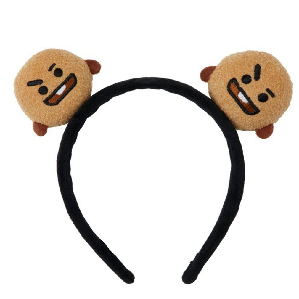 Bờm tóc BTS đủ mẫu Băng Đô Cài Tóc Phối Sừng Hình Linh Vật BT21 Nhồi Bông Cho Người Hâm Mộ