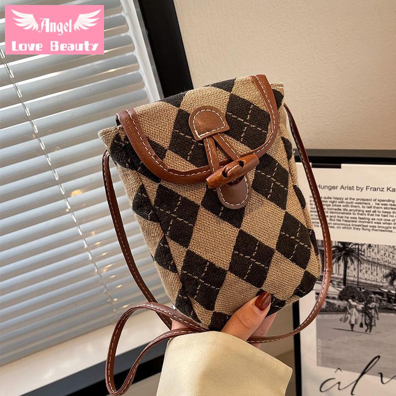 Angel~ [Hàng Có Sẵn] Túi Nhỏ Đeo Vai Đựng Điện Thoại Phong Cách Nhật Bản 2022 Dễ Phối Đồ Cho Nữ