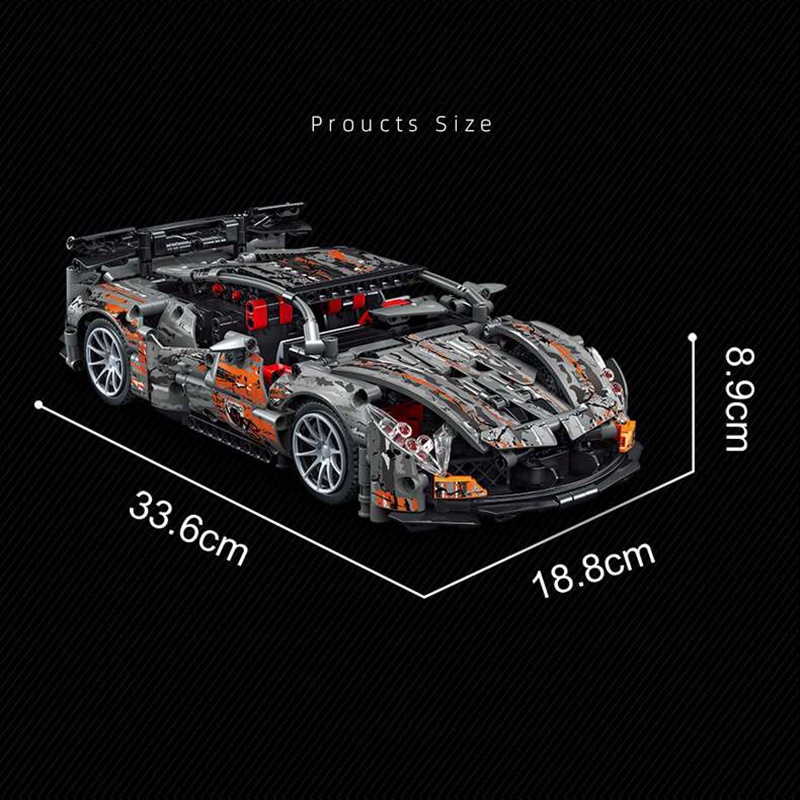 Caco C013 Bộ lắp ráp siêu xe McLaren - xe điều khiển từ xa