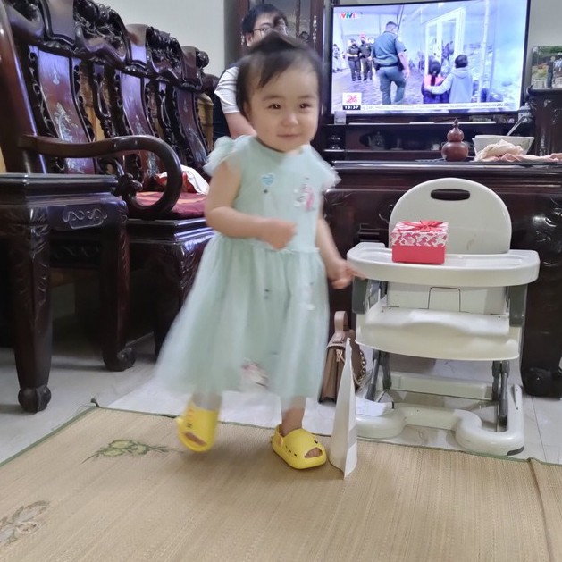 [Ảnh thật] Váy đầm cho bé gái vải voan dáng xòe công chúa thêu ngựa pony size 2-7 tuổi (9-23kg) hàng xuất dư