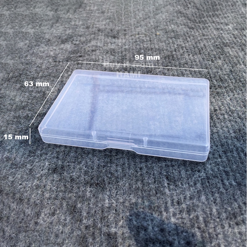 Hộp nhựa 95 x 63 x 15 mm đựng pan, pocket màu vẽ