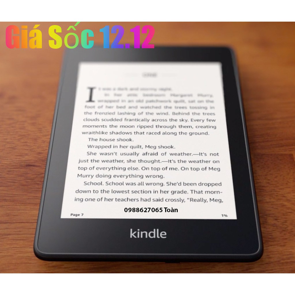 Máy đọc Sách Kindle Paperwhite 2019 (Kindle White 4) | WebRaoVat - webraovat.net.vn