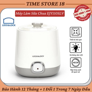 Máy làm sữa chua lock lock ejy110slv nhỏ gọn tiện lợi lên men tự động