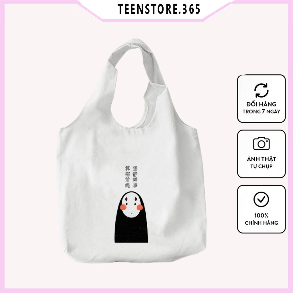 Túi tote in vô diệm TT09 chất liệu vải kaki hàn kích thước 30*36 cm -Teenstore.365