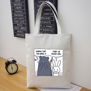Túi canvas in theo yêu cầu