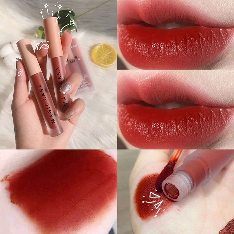 (Hàng Mới Về) Son Kem Lì Magic Casa Trang Điểm Dễ Dàng | BigBuy360 - bigbuy360.vn