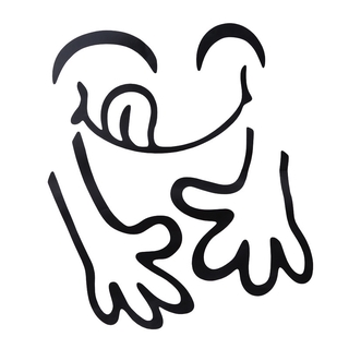 Sticker Dán Tủ Lạnh Hình Mặt Cười Dễ Thương