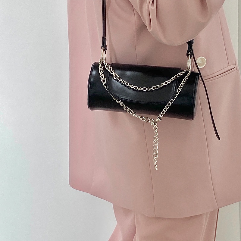 Túi Đeo Chéo Hình Trụ Đựng Điện Thoại Thời Trang Xuân Hè 2022 Cho Nữ