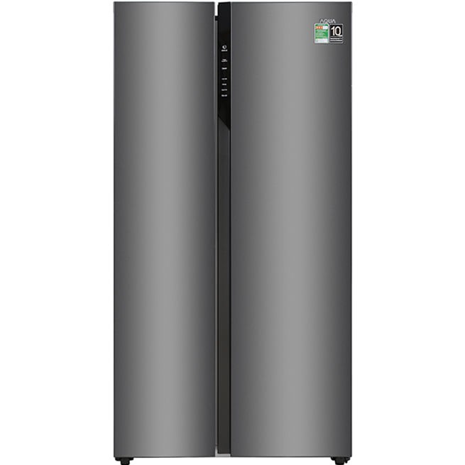 Tủ lạnh Aqua Inverter AQR-S541XA (SG) 541 lít(LH Shop giao hàng miễn phí tại Hà Nội)
