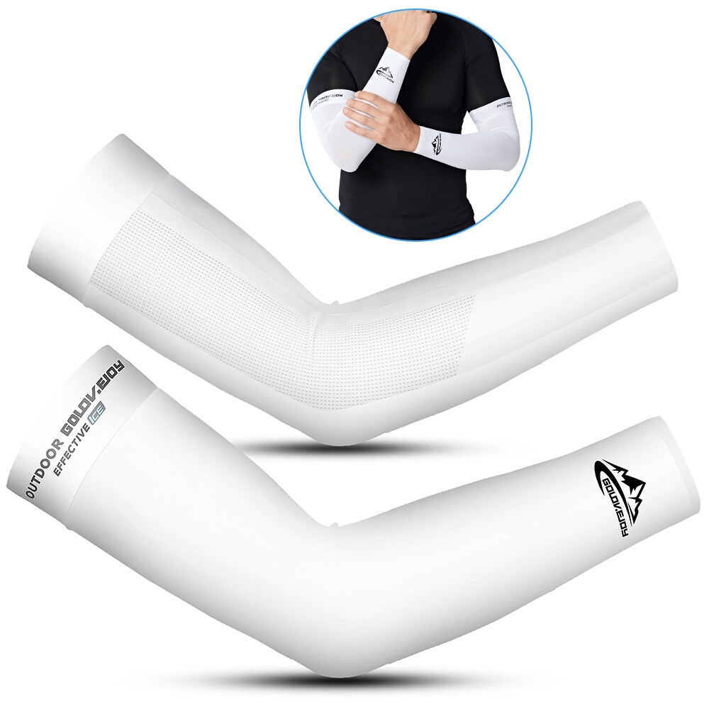 Găng Tay Chống Nắng Tia UV Bảo Vệ Cánh Tay Khi Lái Xe Cho Nam Nữ