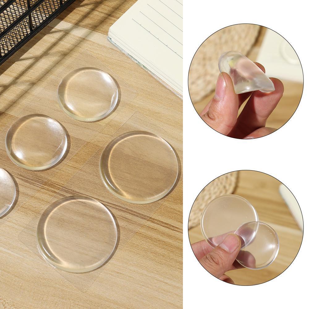 Bộ 6 Miếng Dán Chặn Cửa Chống Trượt Hình Tròn Tiện Dụng