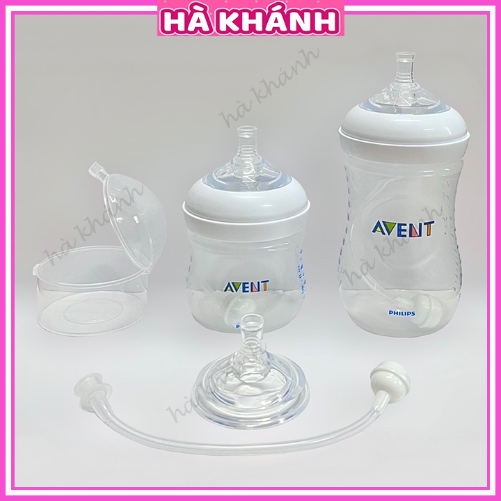 Ống tập hút bình sữa Avent cho bé chống sặc, chống đầy hơi P08
