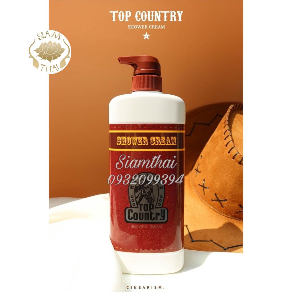 Sữa Tắm MISTINE TOP COUNTRY SHOWER CREAM 500 ML. (Xà phòng, xà phòng tắm, kem tắm)