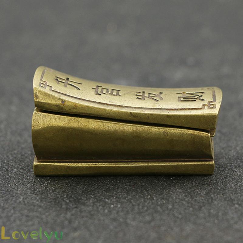 Đồ Trang Trí Thủ Công Hình Quan Tài Nhỏ Bằng Đồng Thau