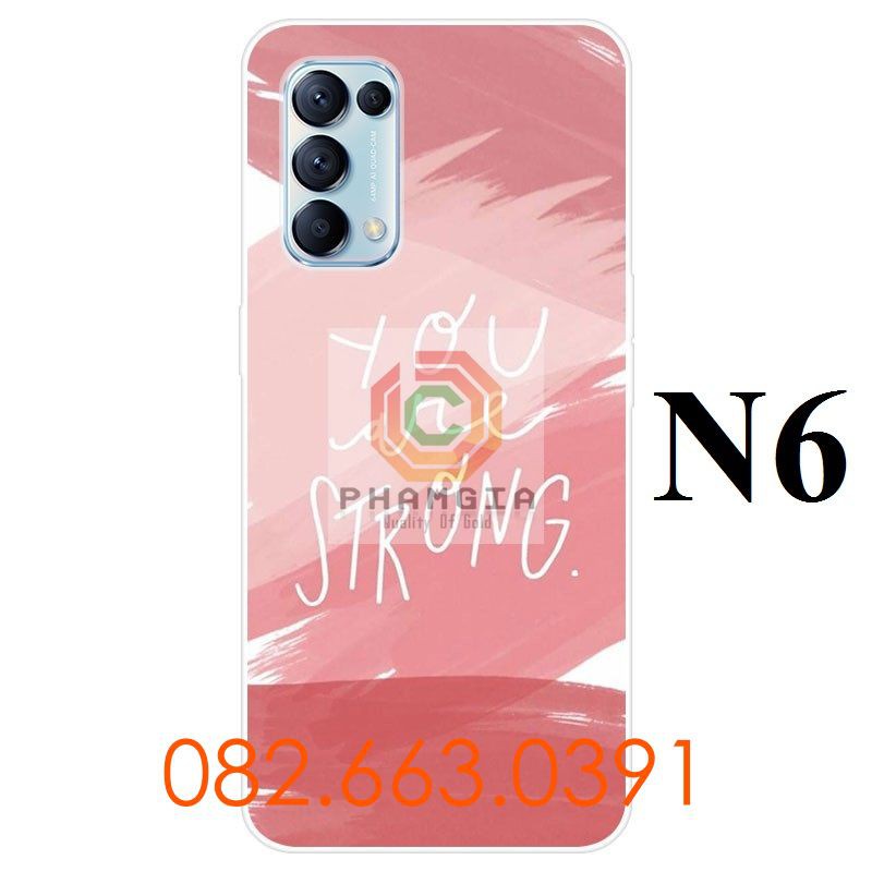 Ốp lưng Oppo Reno 5 4G / 5G dẻo in hình dễ thương (p1)