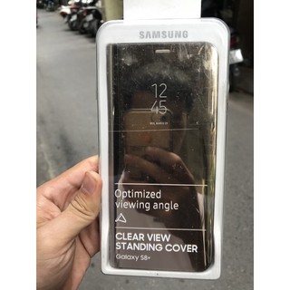 Bao da Clear view cover galaxy S8 Plus
