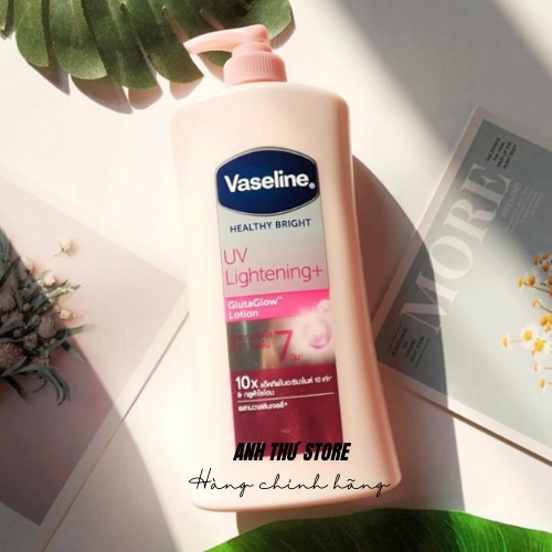 Sữa dưỡng thể trắng da,chống nắng,dưỡng ẩm Vaseline UV Lightening 10X Thái Lan 380ml