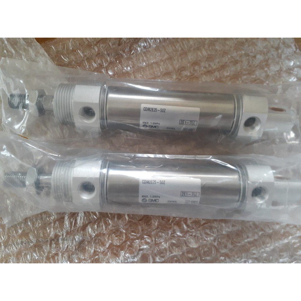Xy lanh khí CDM2E32-50Z, CDM2E25-50Z Hãng SMC hàng chính hãng