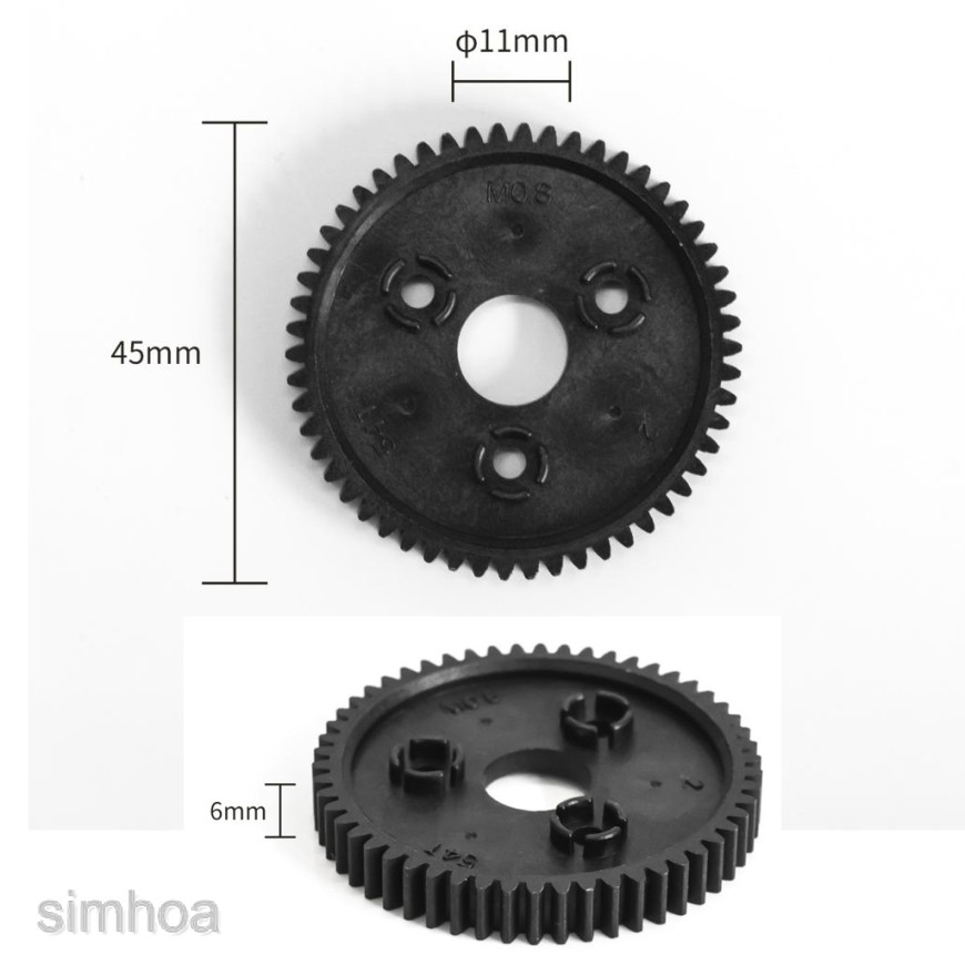 Bánh Răng 54T Cho Xe Tải Điều Khiển Từ Xa Traxxas Slash 1 / 10