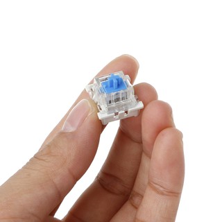 10Pcs 3 Pin Mechanical Keyboard Switch Blue Replacement For Gateron Cherry MX