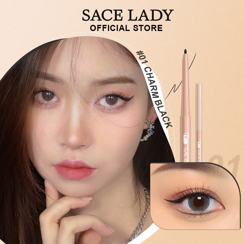 Bút kẻ mắt SACE LADY siêu mỏng chống thấm nước 0.1G