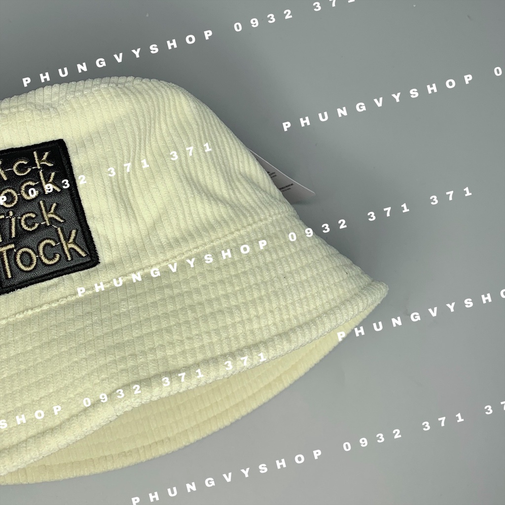 Mũ CỤP cực hot unisex nam nữ- NHUNG đũa TICKTOCK - nón sụp bucket tai bèo